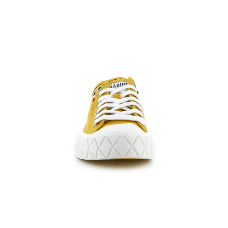 Palladium Palla Ace Canvas Low Tops Sneakers Heren Mosterdgeel | NL 45CKLIU